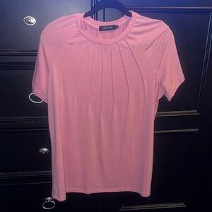 Automet Lg Women's Pink Short Sleeve Tee